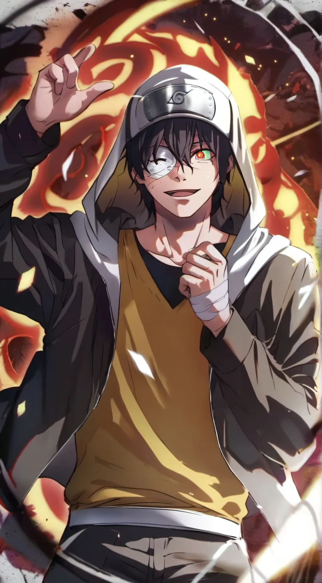 ai character: JACOB  background