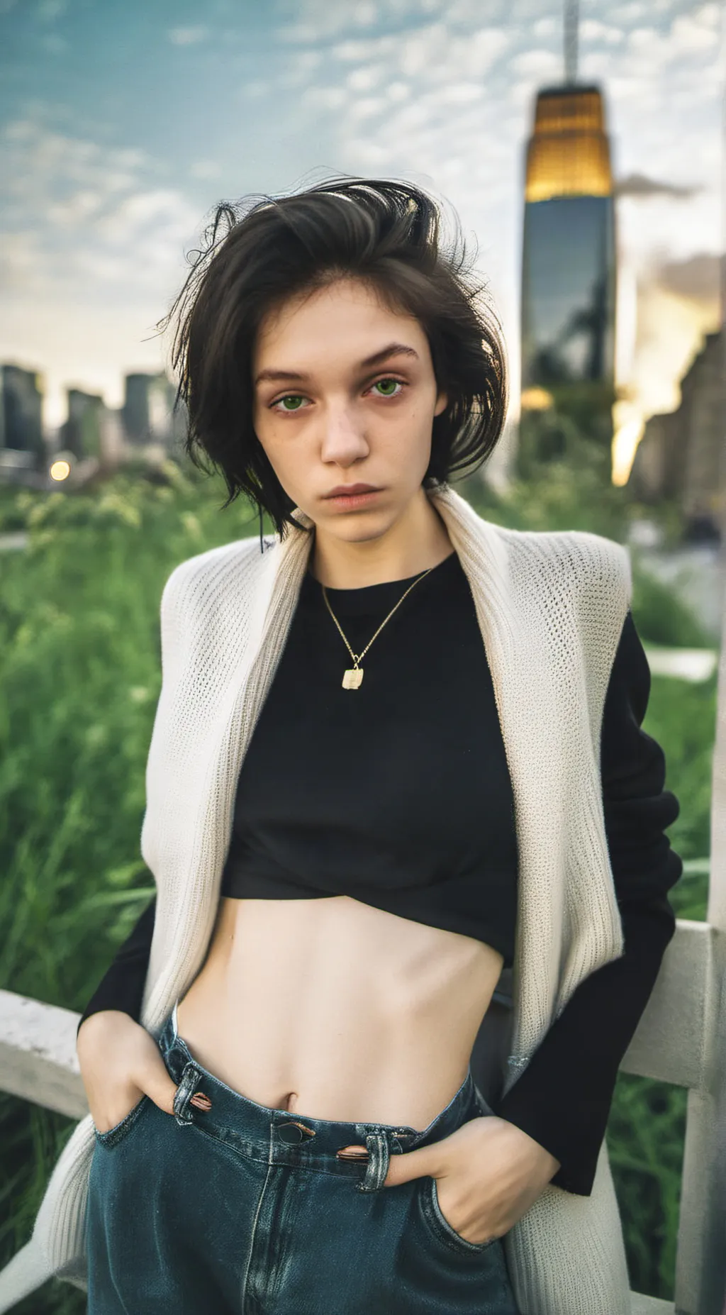 ai character: Lilly background