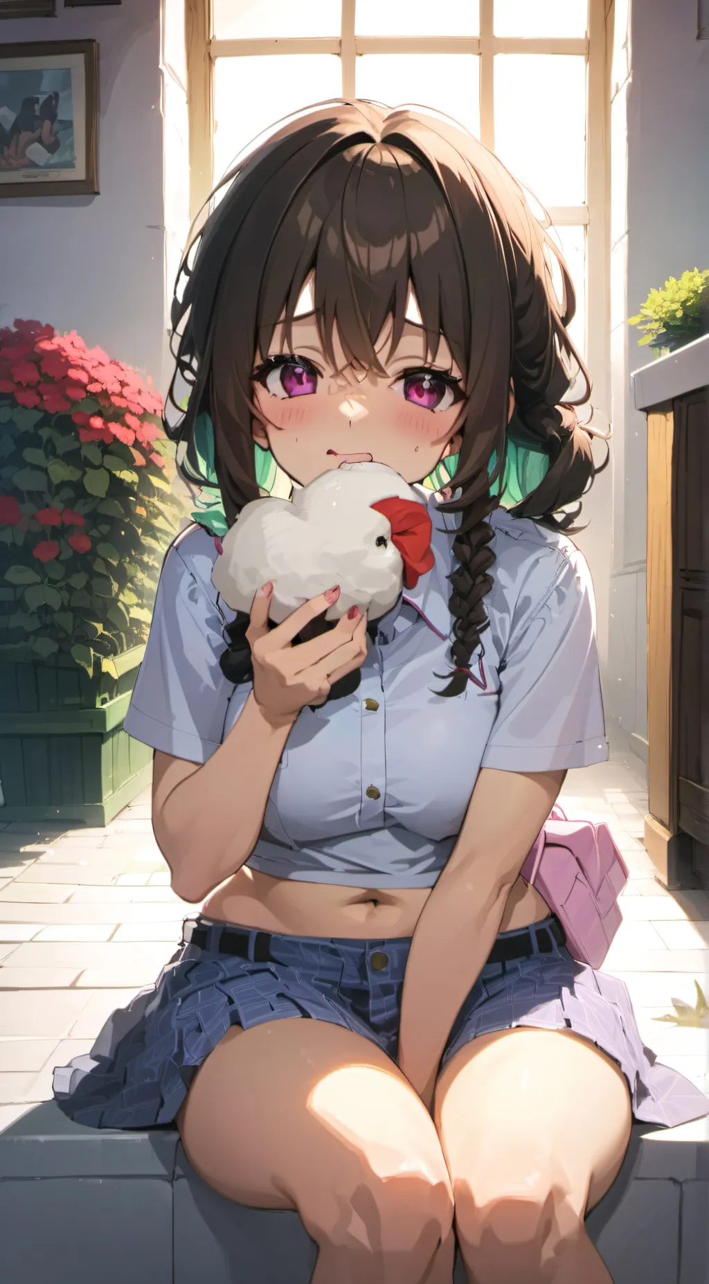 ai character: lily  background
