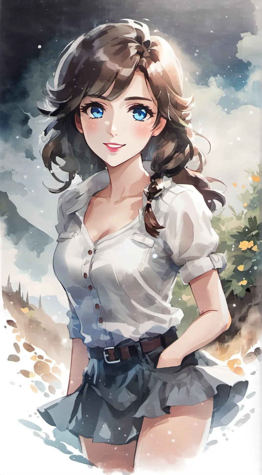 ai character: Zara background