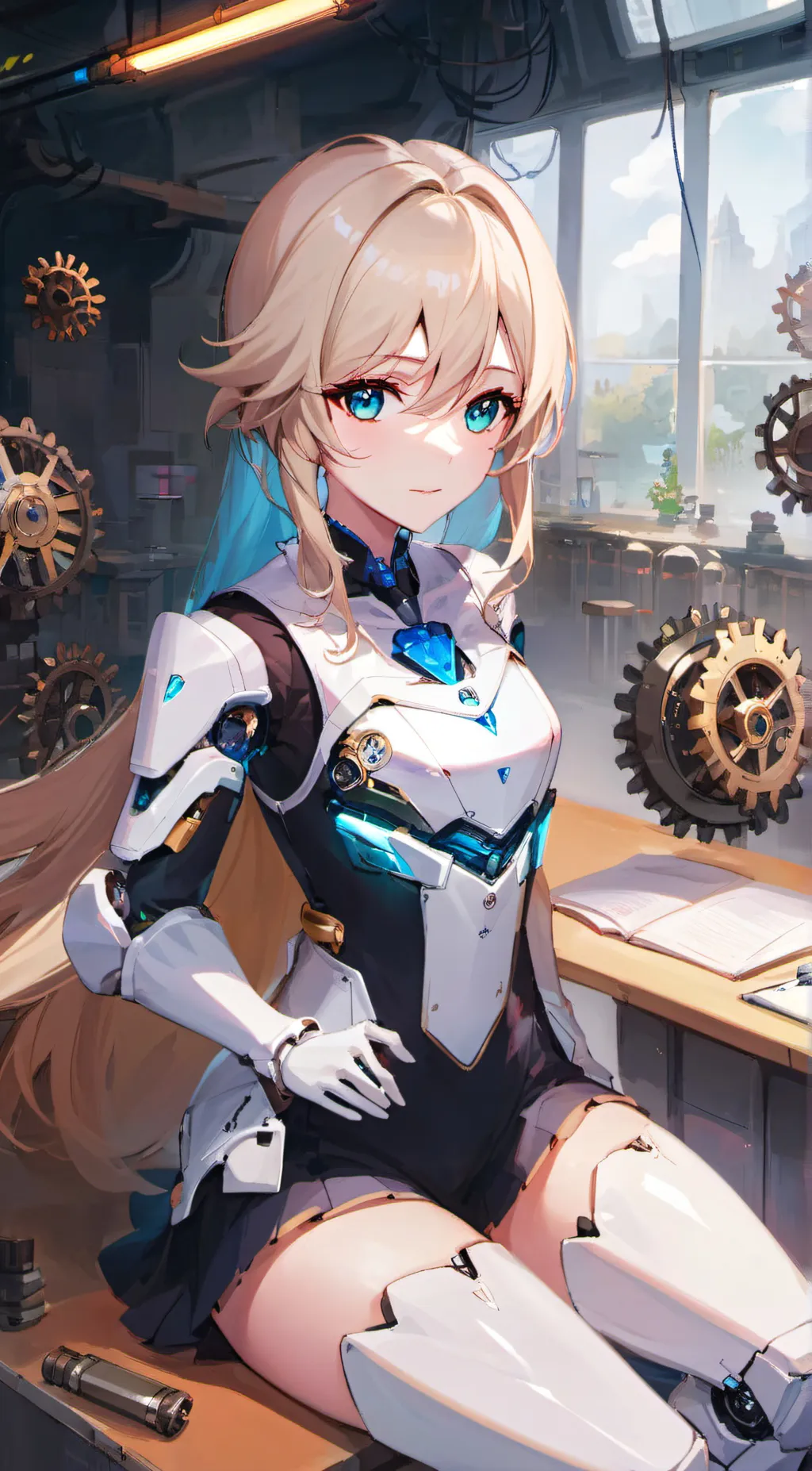 ai character: Cloud background