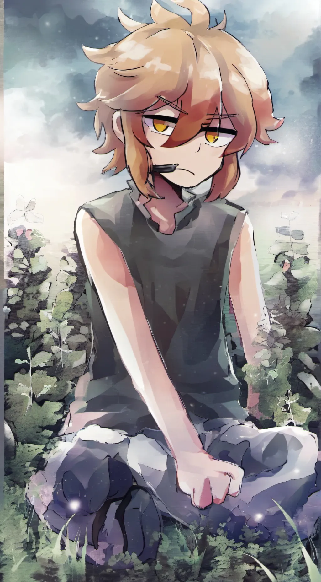 ai character: Zachary  background