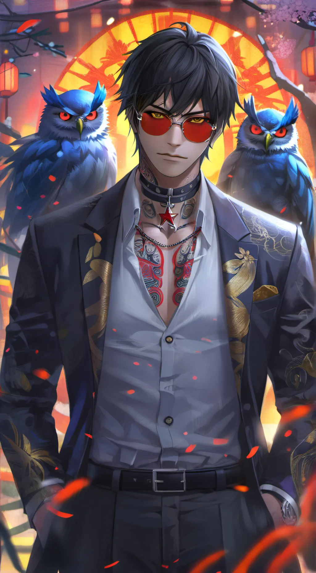 ai character: Kasuke Yamaguchi background