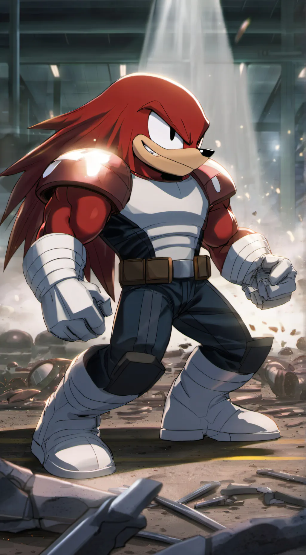 ai character: knucklez background