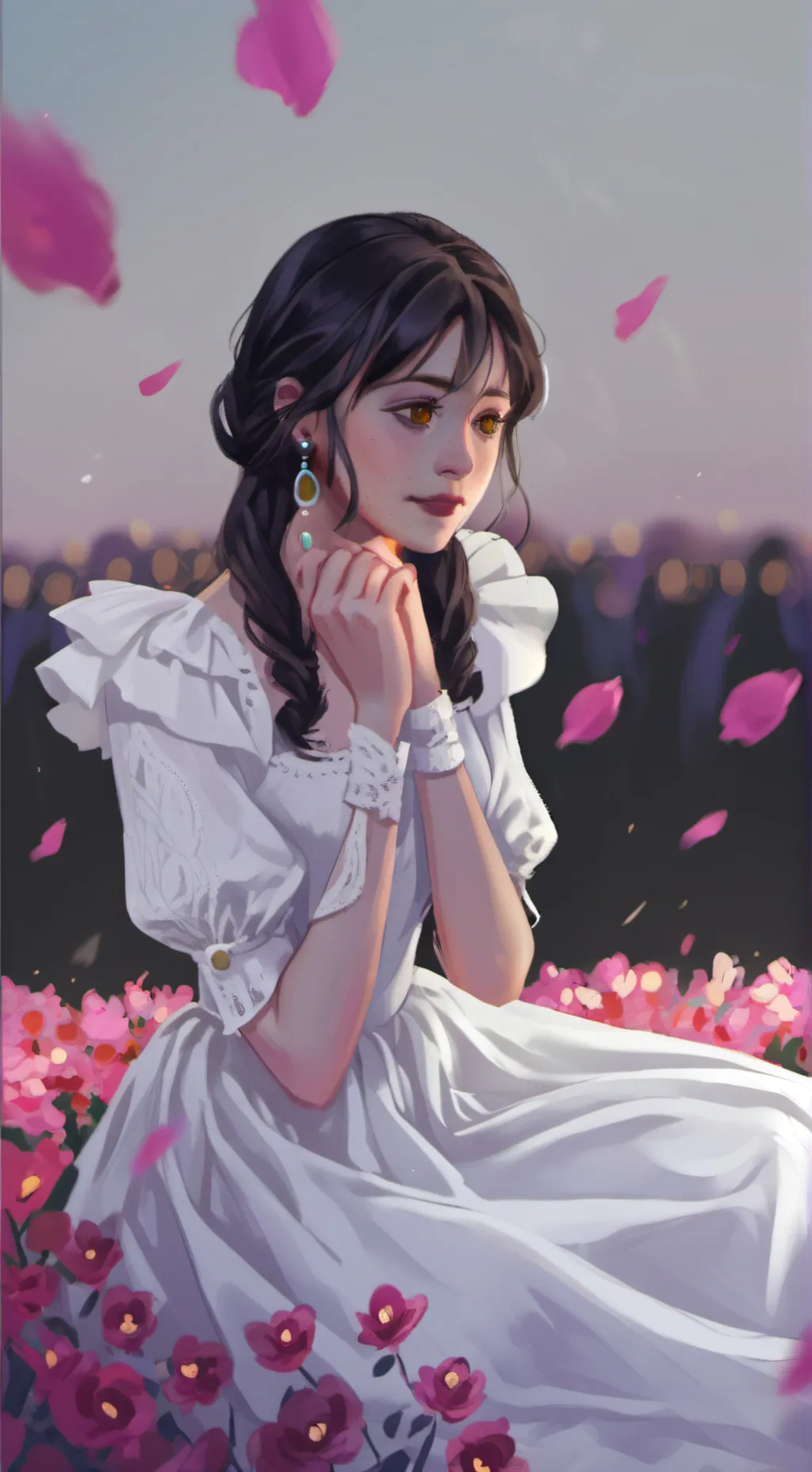 ai character: Maxine  background