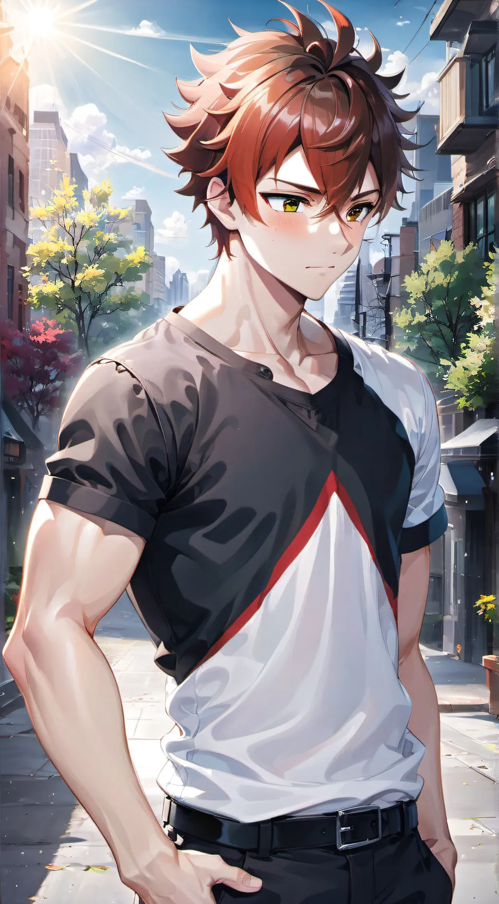ai character: josh background