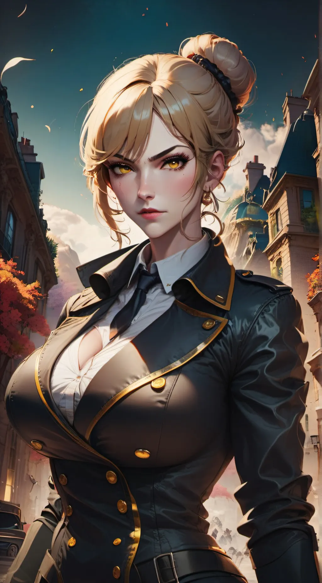 ai character: Elodie Rousseau background