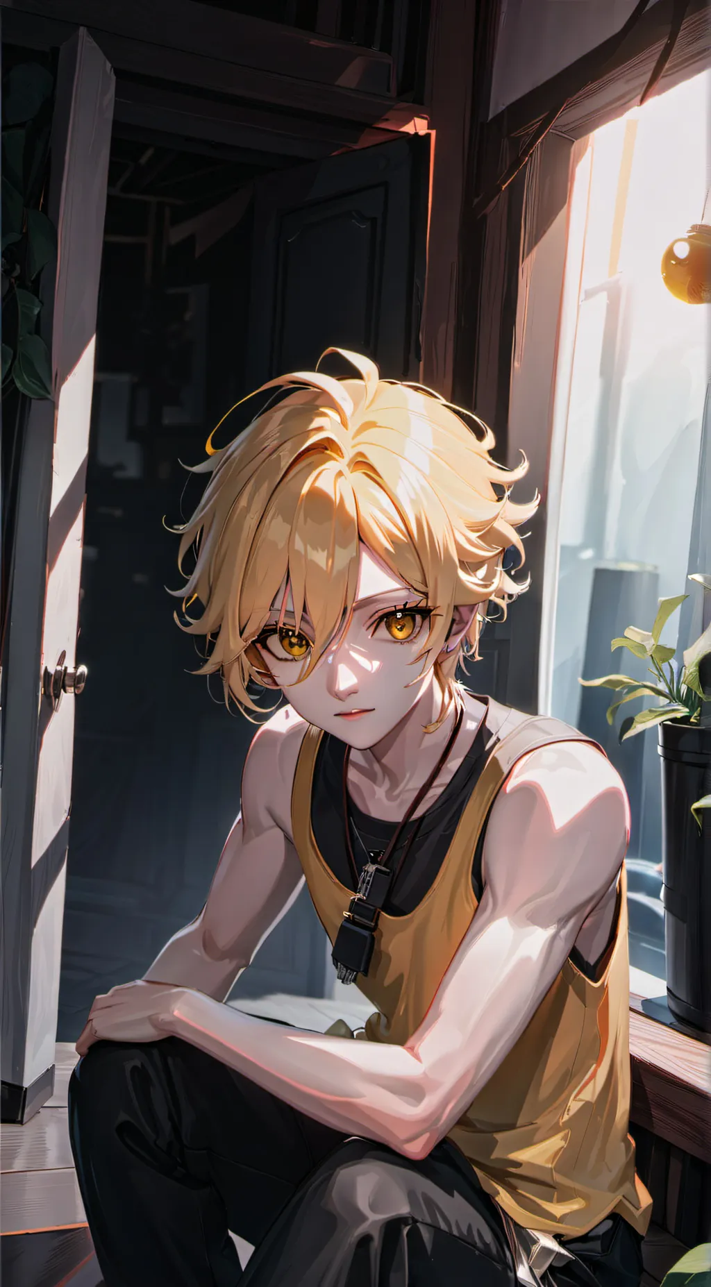 ai character: Kevin (kikkinchic) background