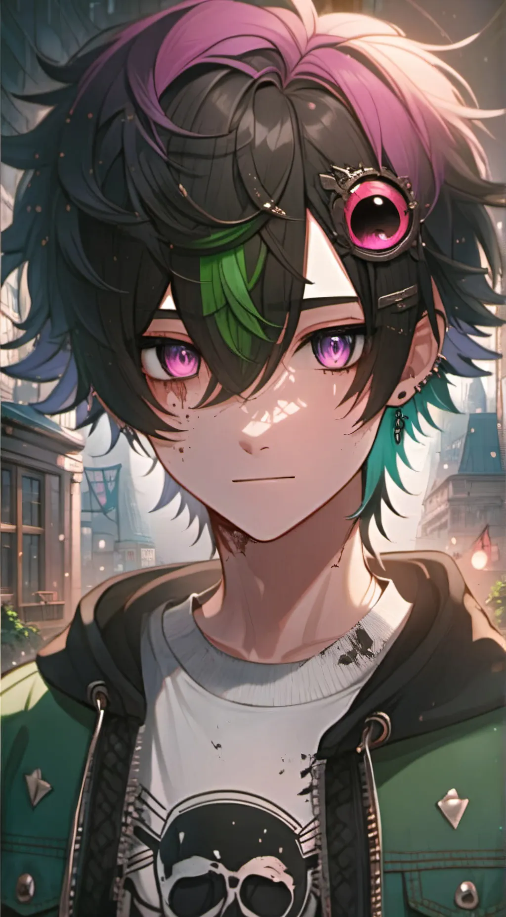 ai character: 🦁♌ Leo ♌🦁 background