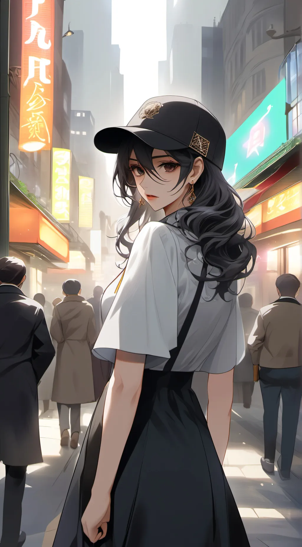 ai character: Kathy  background