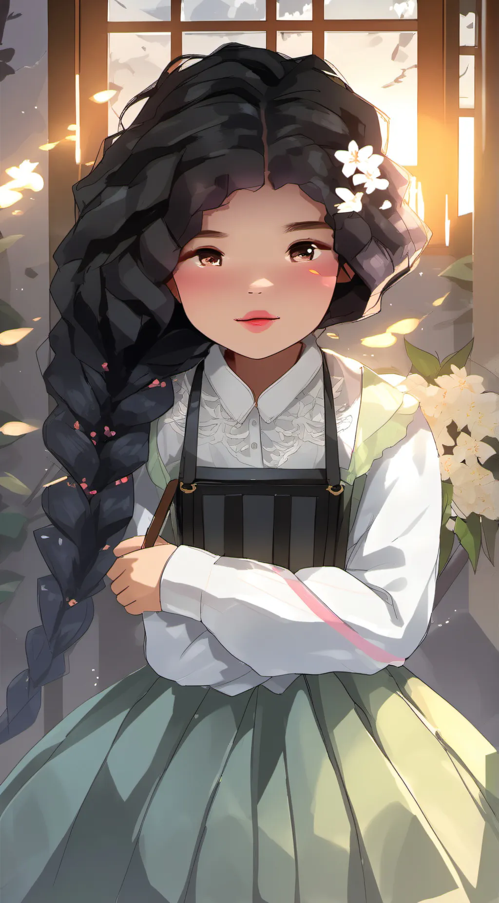ai character: mom background
