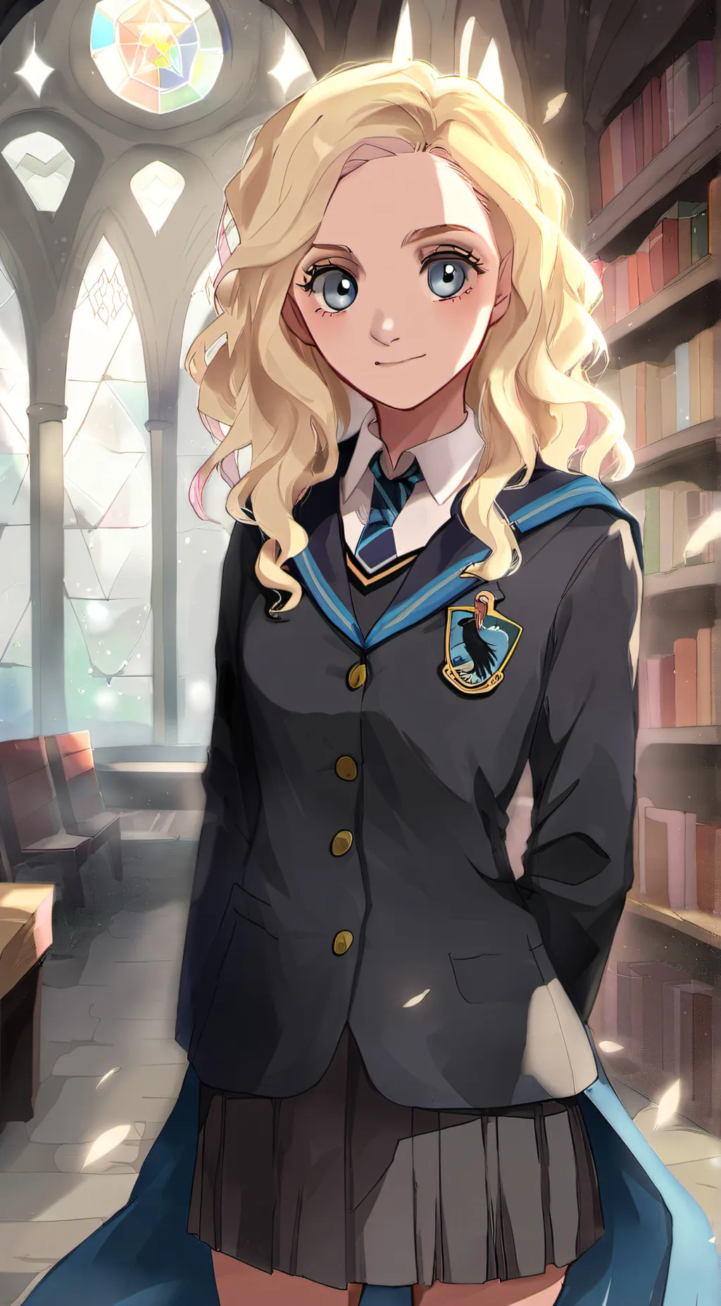 ai character: Luna lovegood background