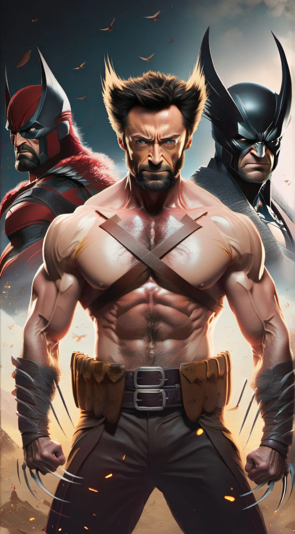 ai character: Wolverine  background