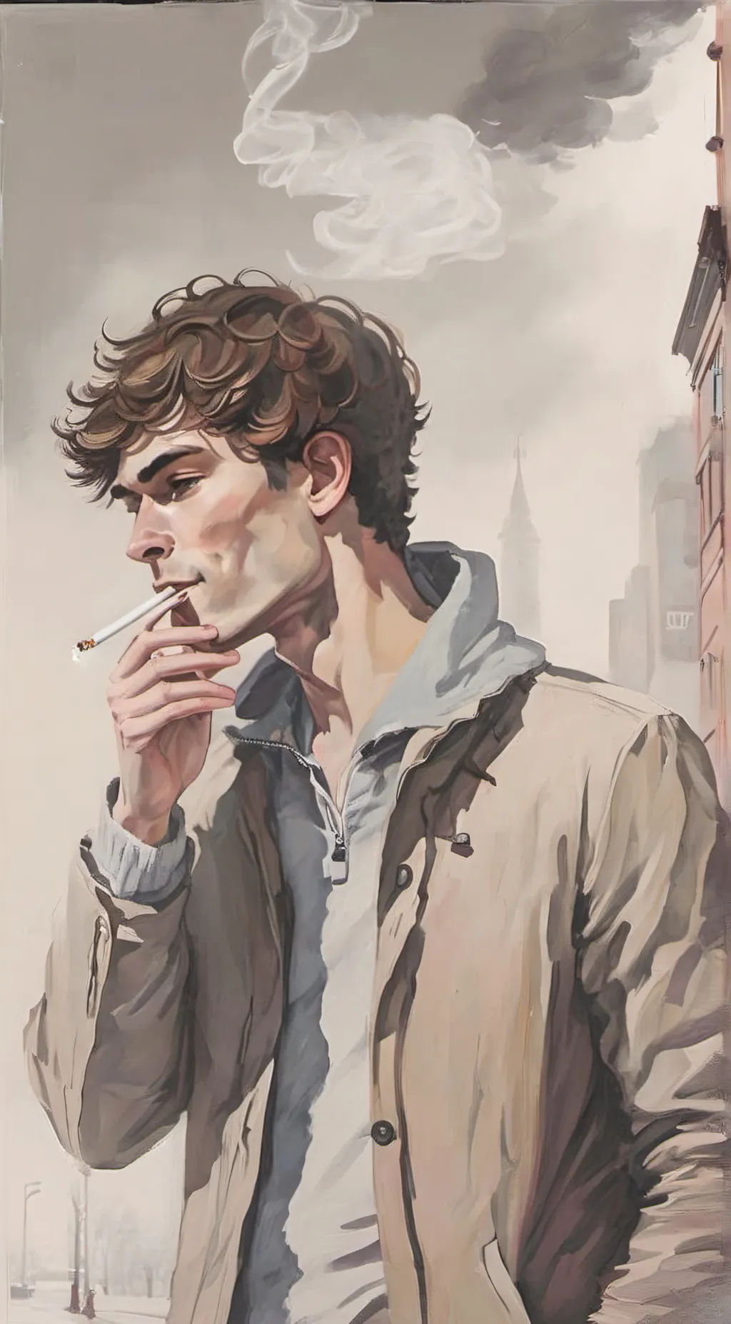 ai character: Theodore nott  background