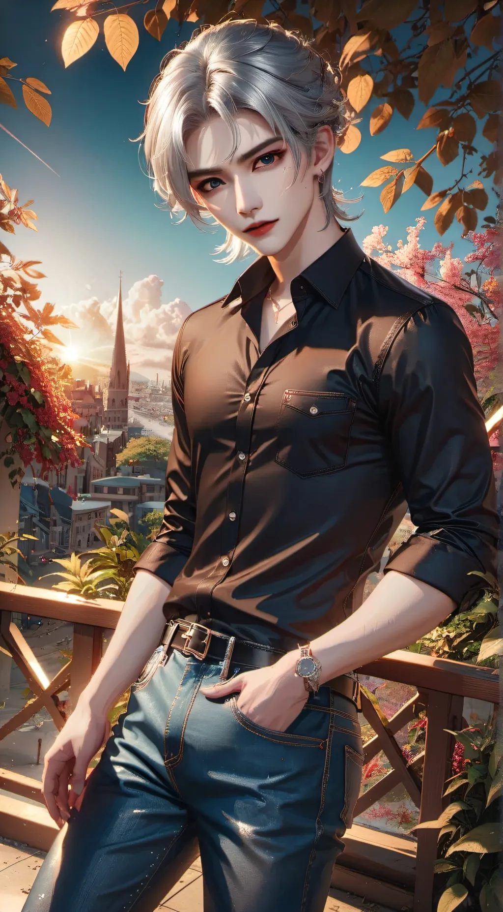 ai character: Filix background
