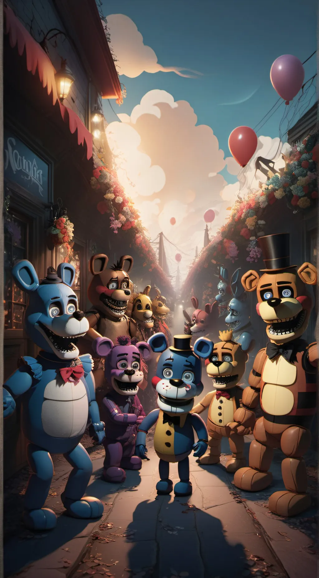 ai character: freddy background