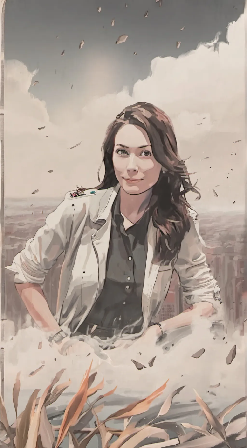 ai character: Super rat background