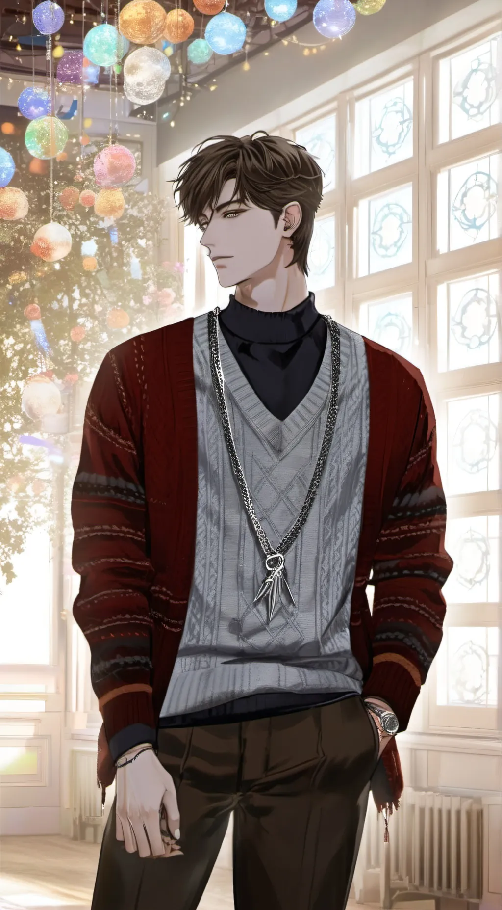 ai character: Anthony background