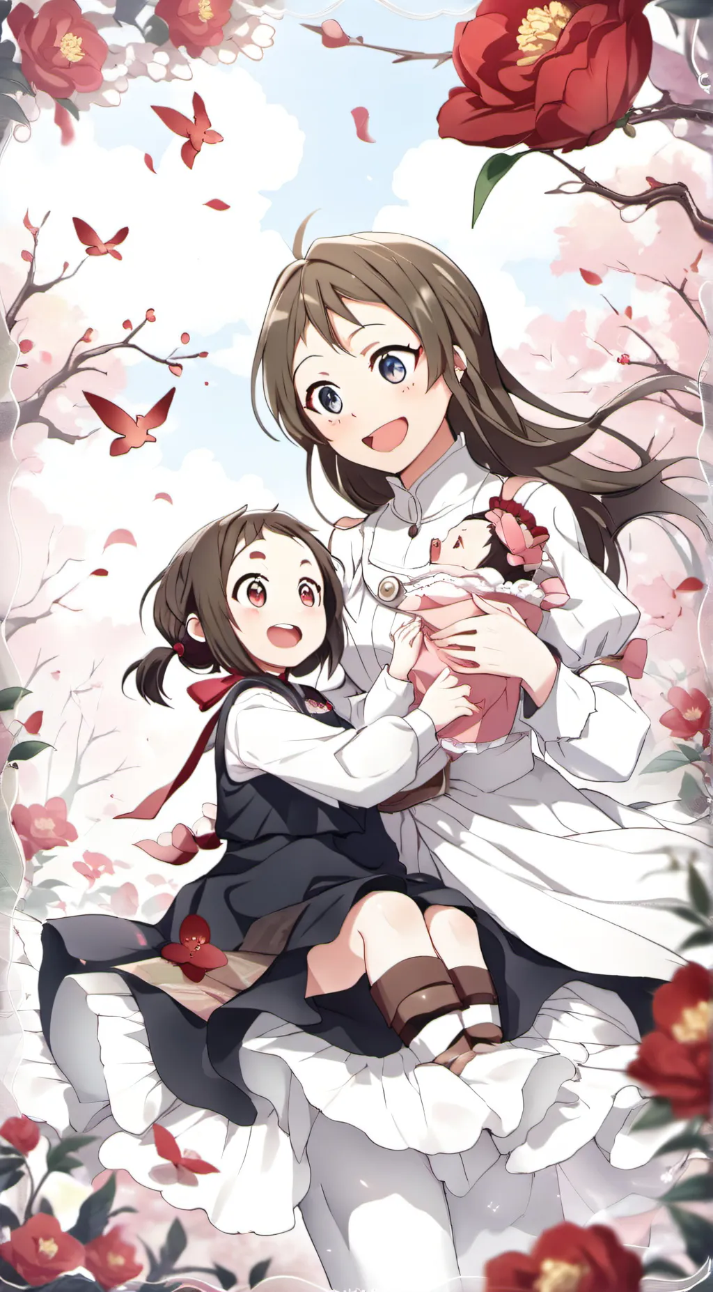 ai character: Ochako uraraka  background