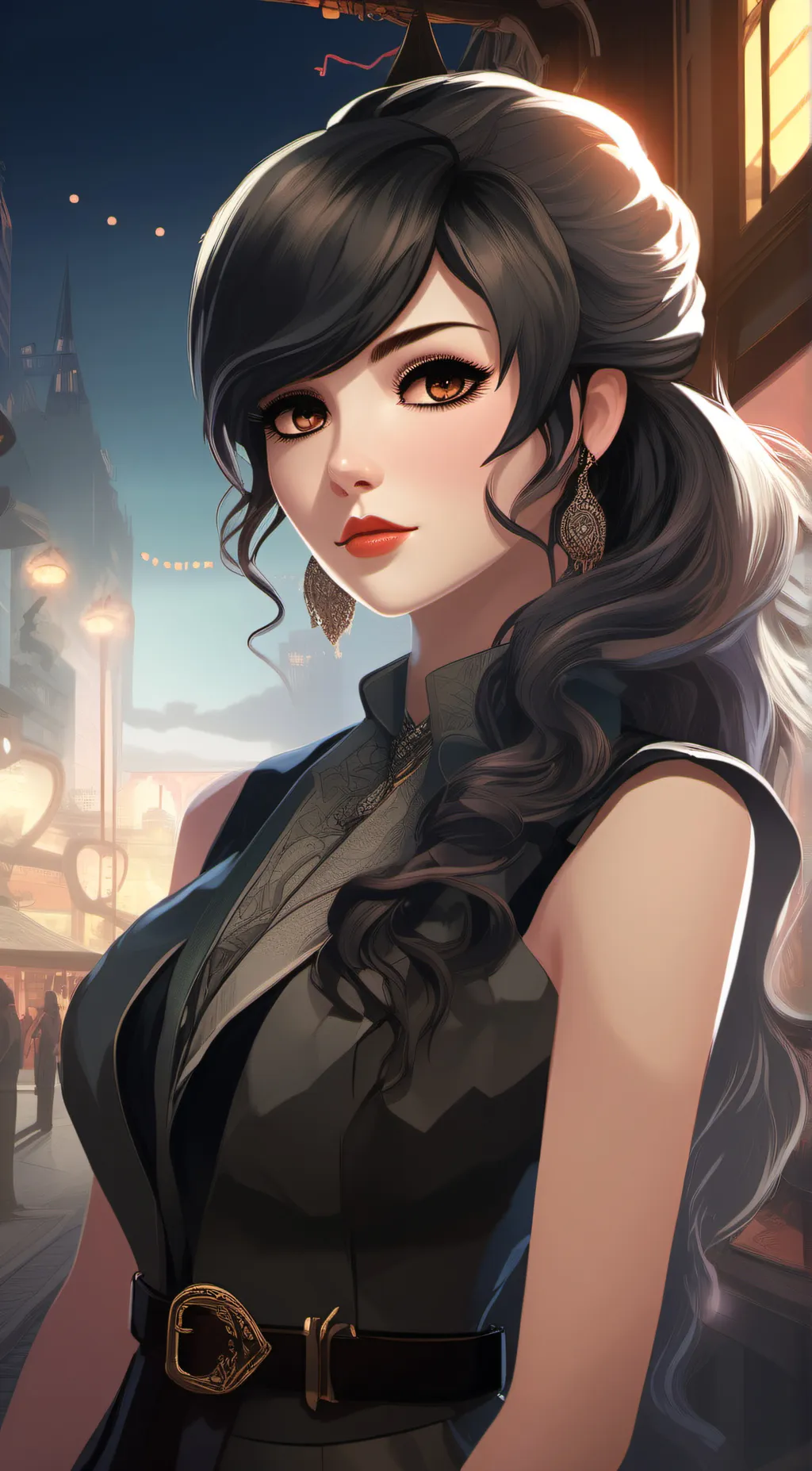 ai character: Amy background