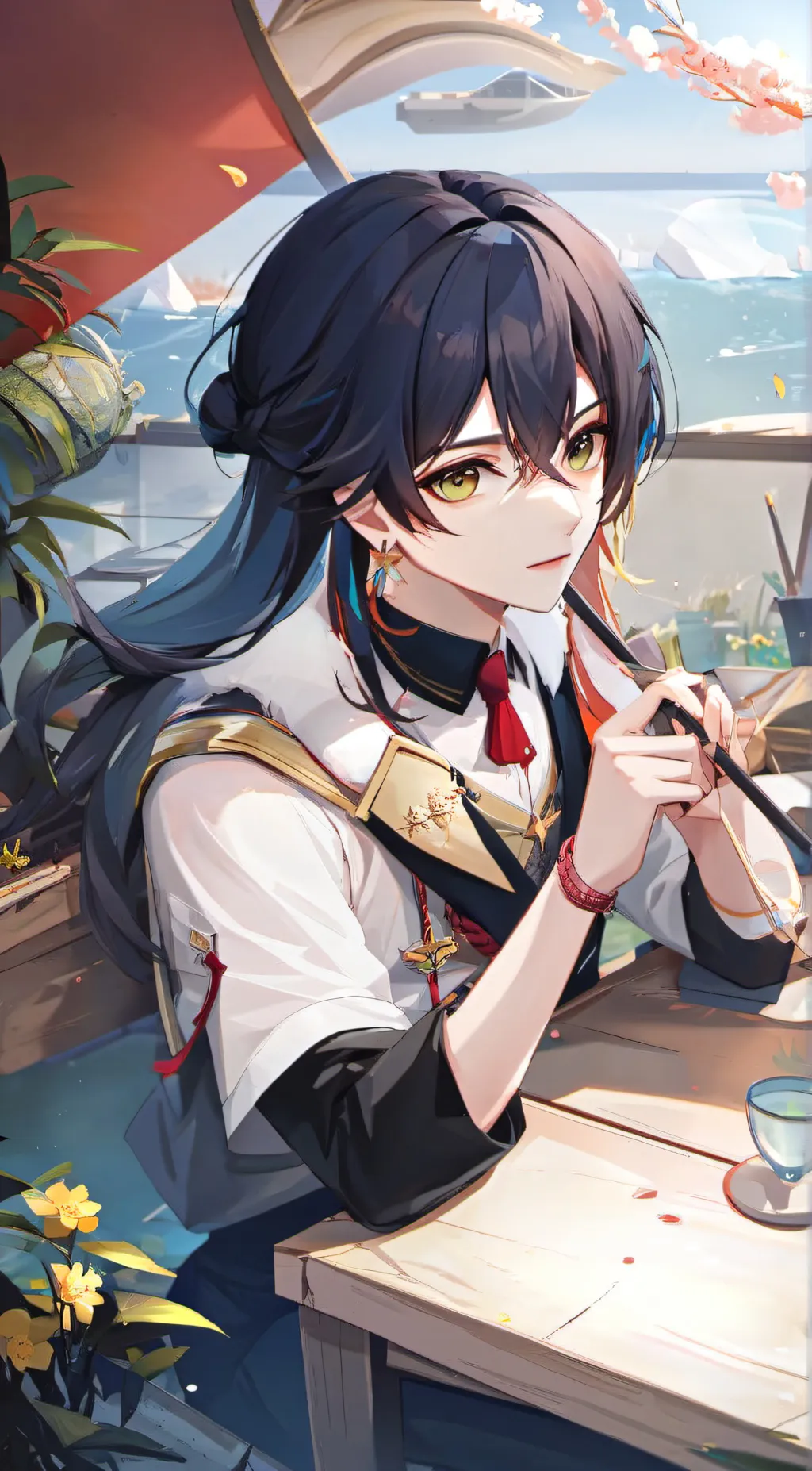 ai character: Sarah  background
