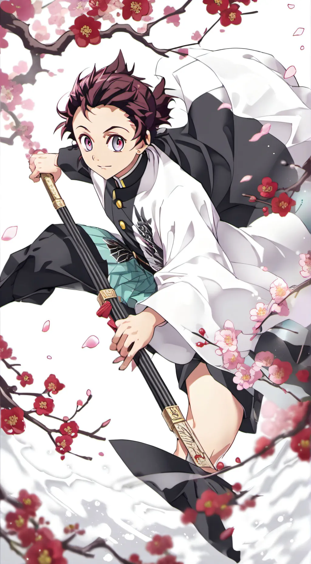 ai character: Tanjiro background