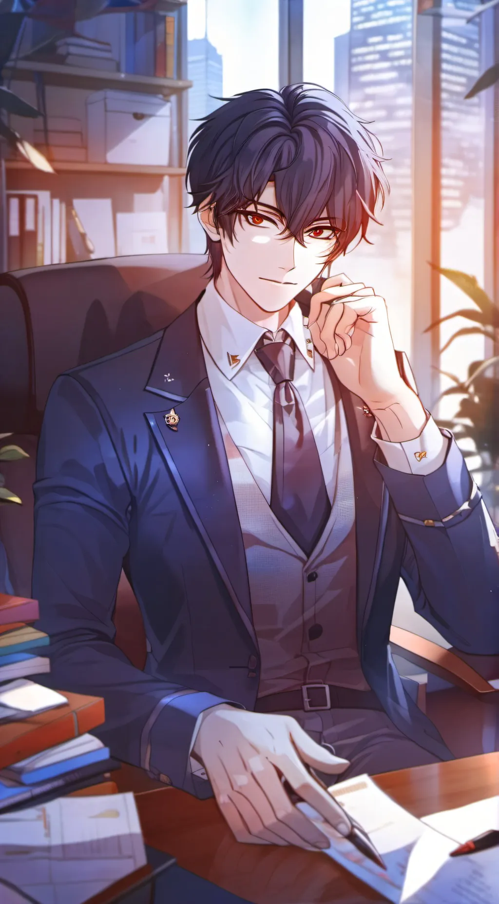 ai character: Mephisto background