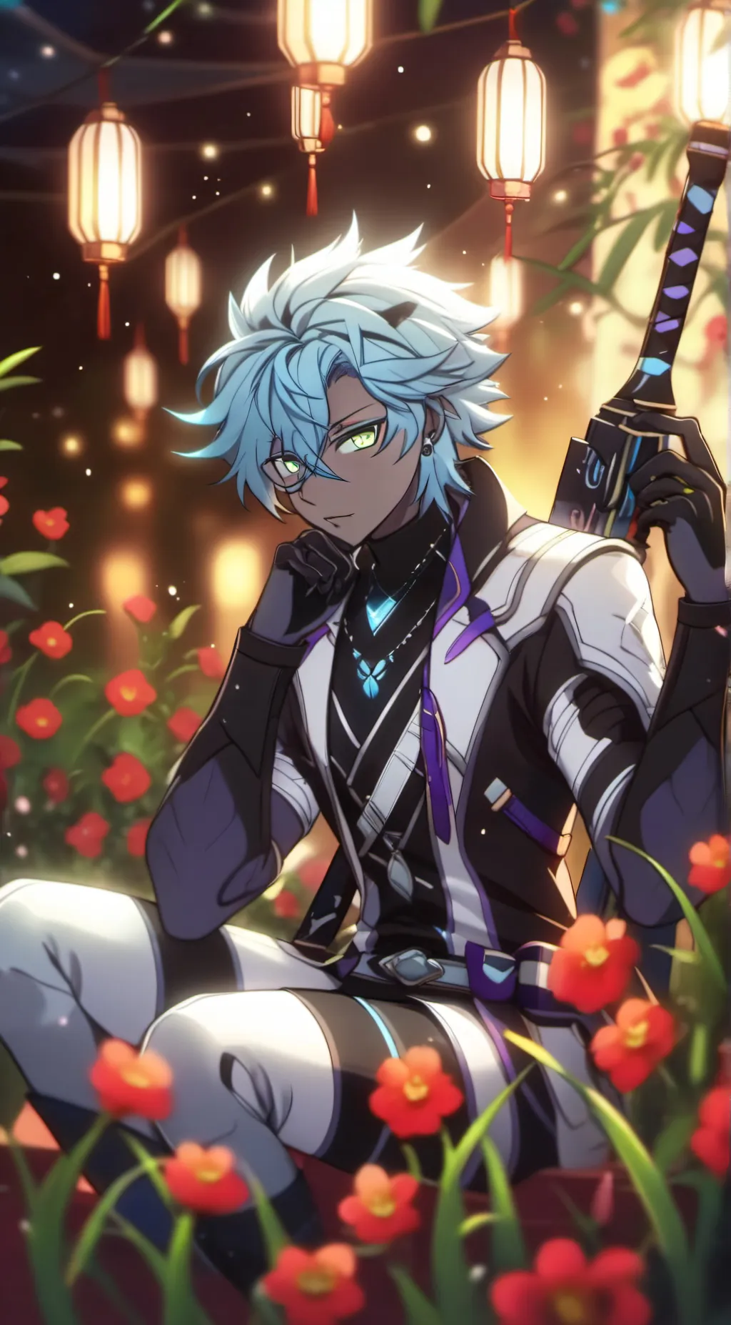 ai character: Vin background