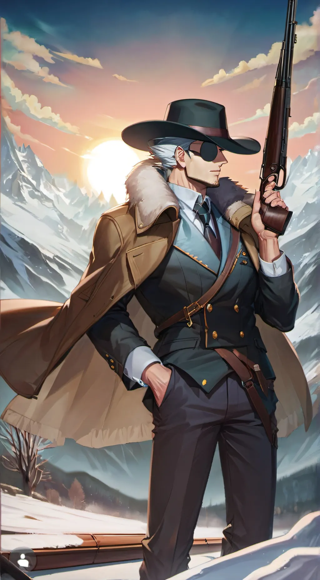 ai character: Rex background