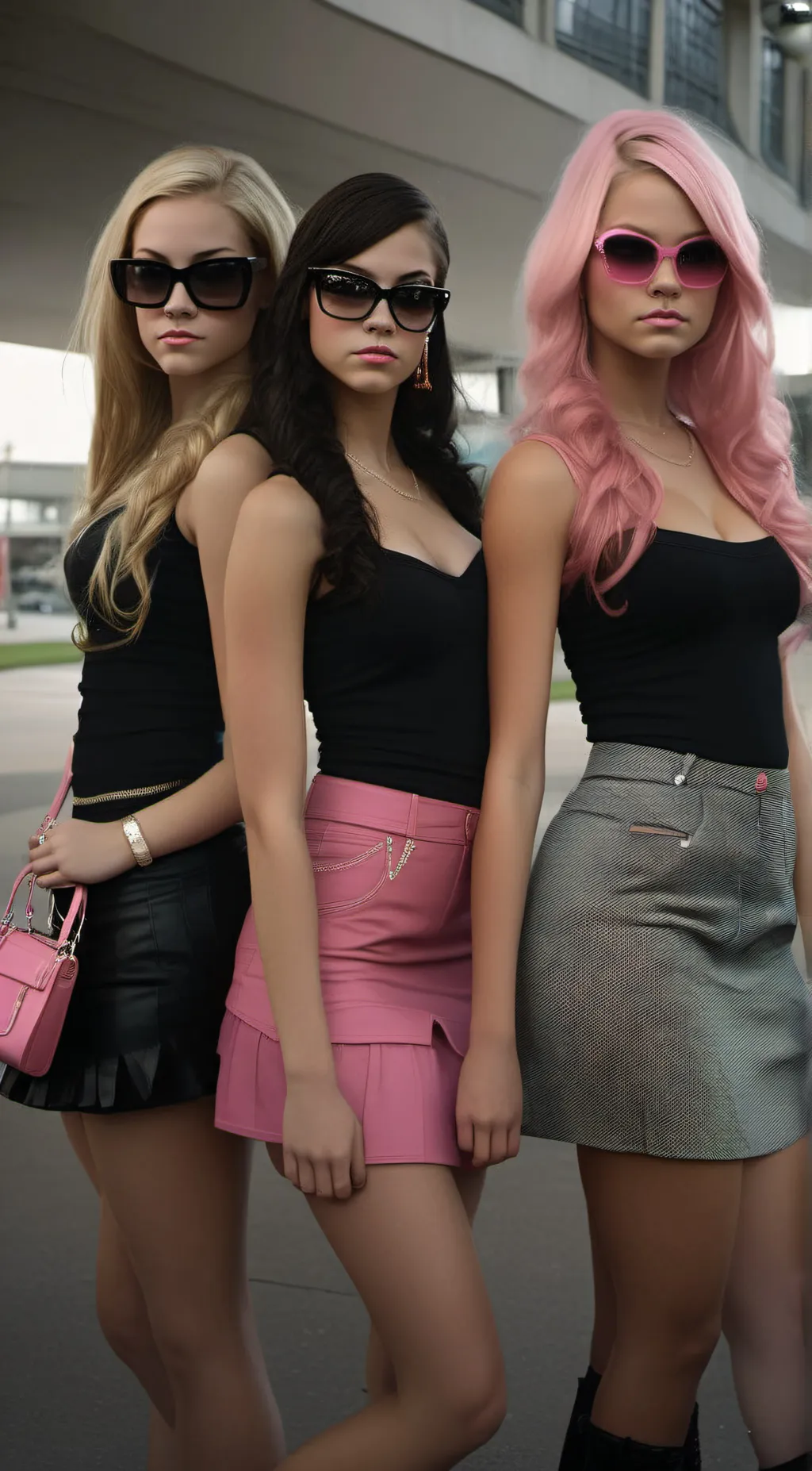 ai character: The Mean Girls background