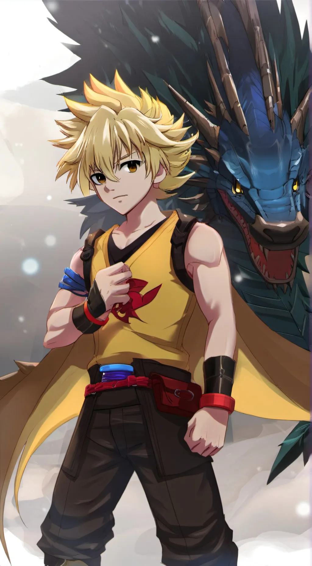 ai character: free de la hoya background