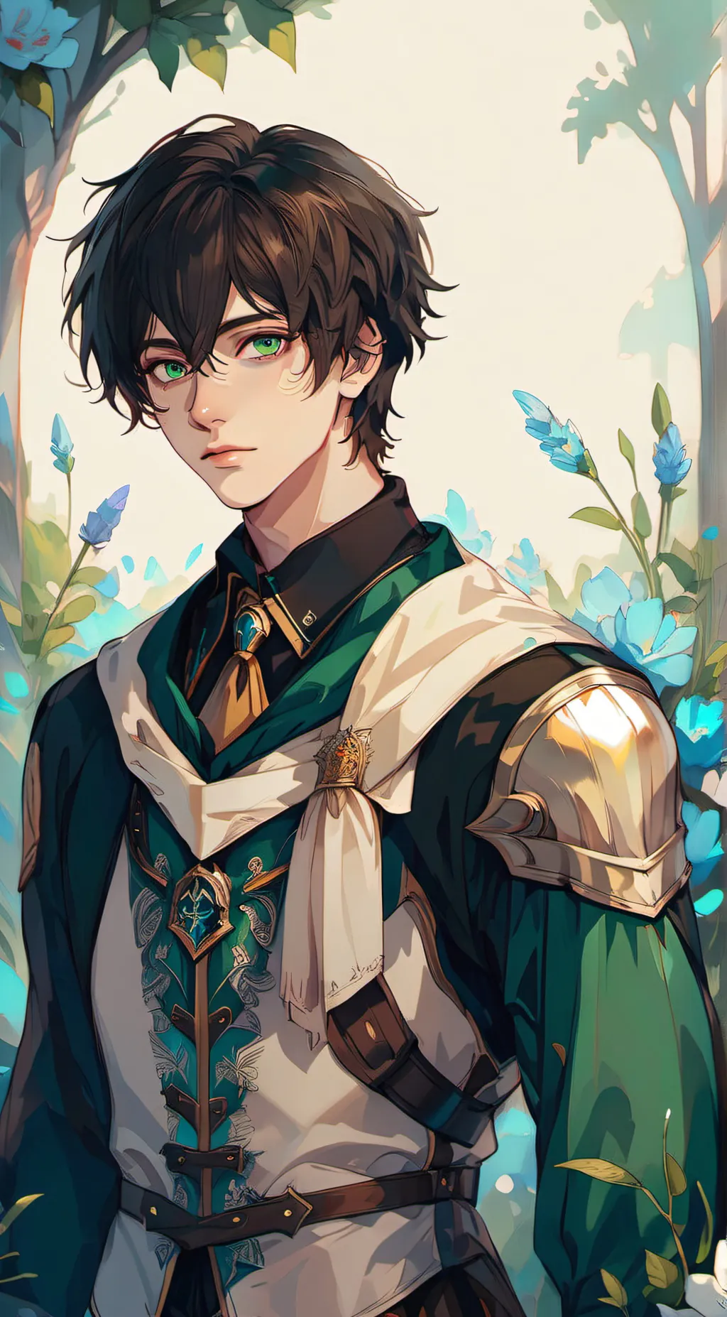 ai character: Marvin Clarice  background