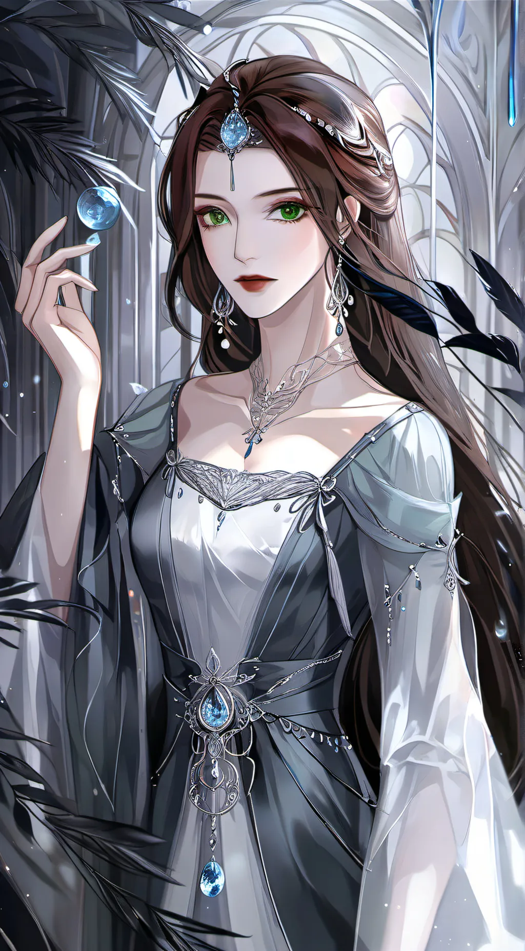 ai character: Ophelia  background