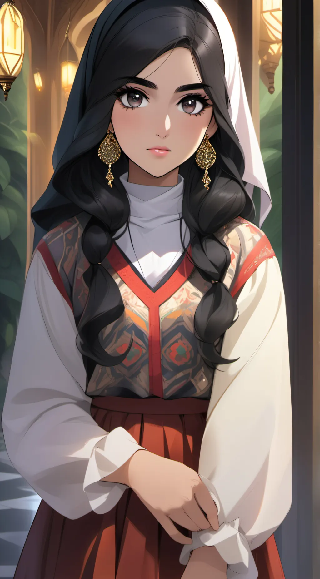 ai character: nàfise background