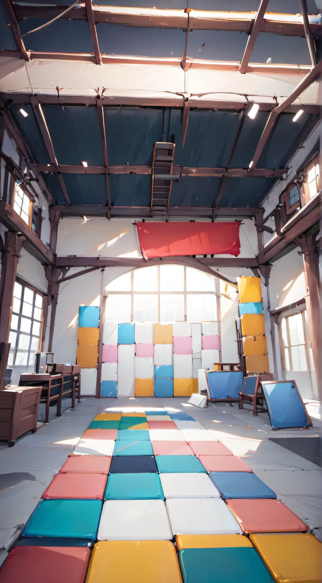 ai character: poppy playtime (2) background