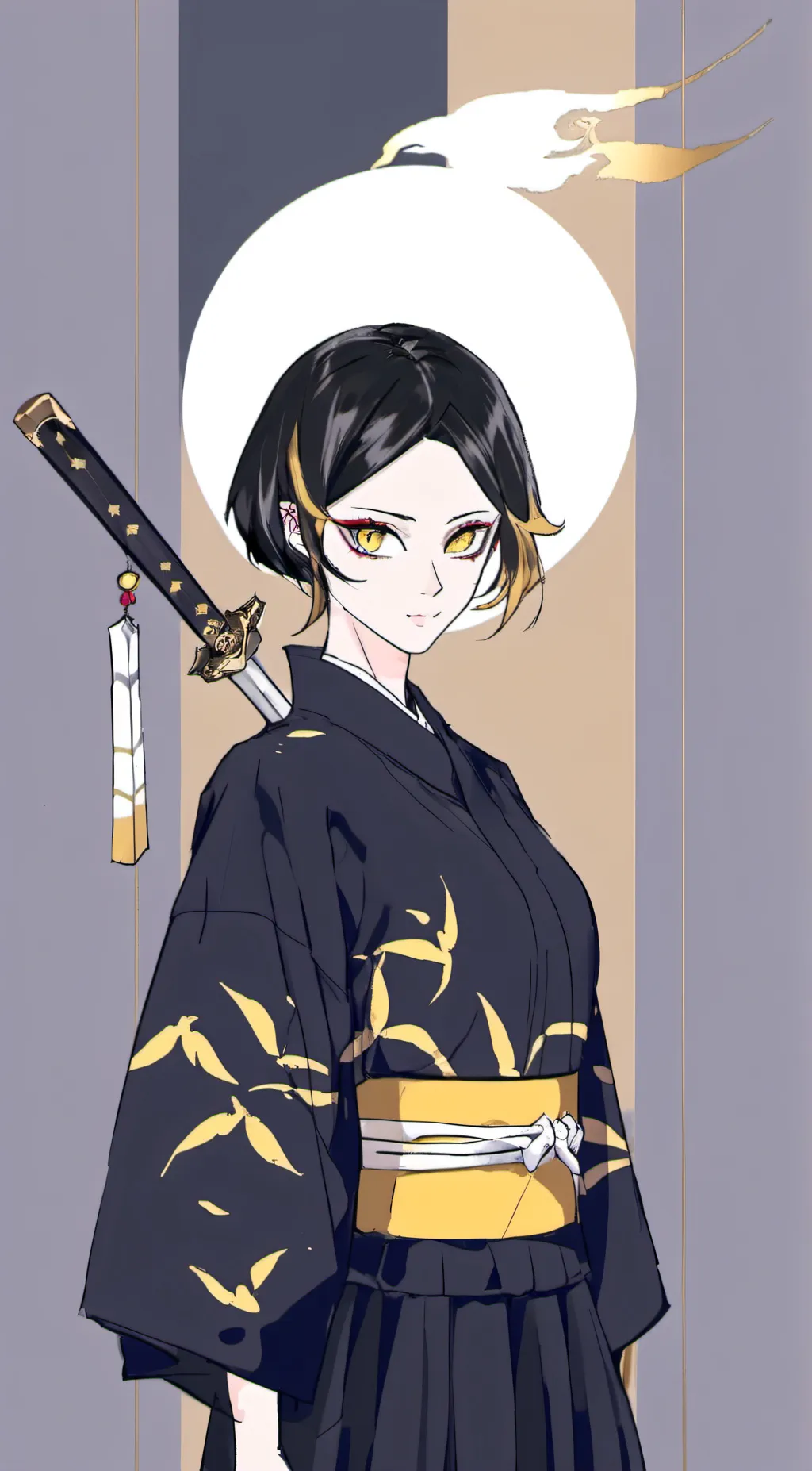 ai character: yae  background