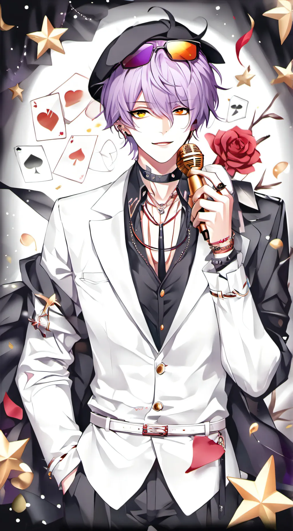 ai character: Leo background