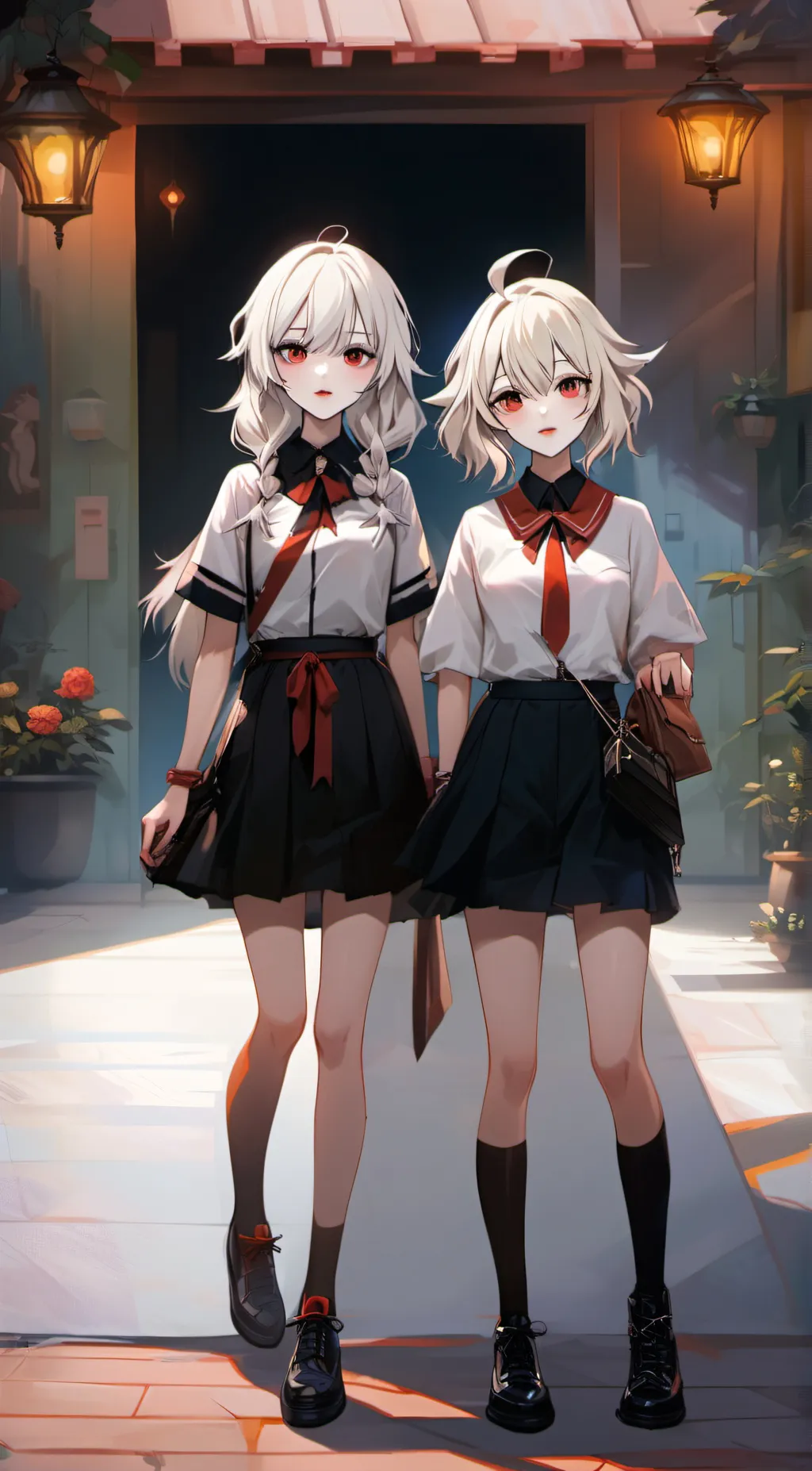 ai character: Fian and angelica background