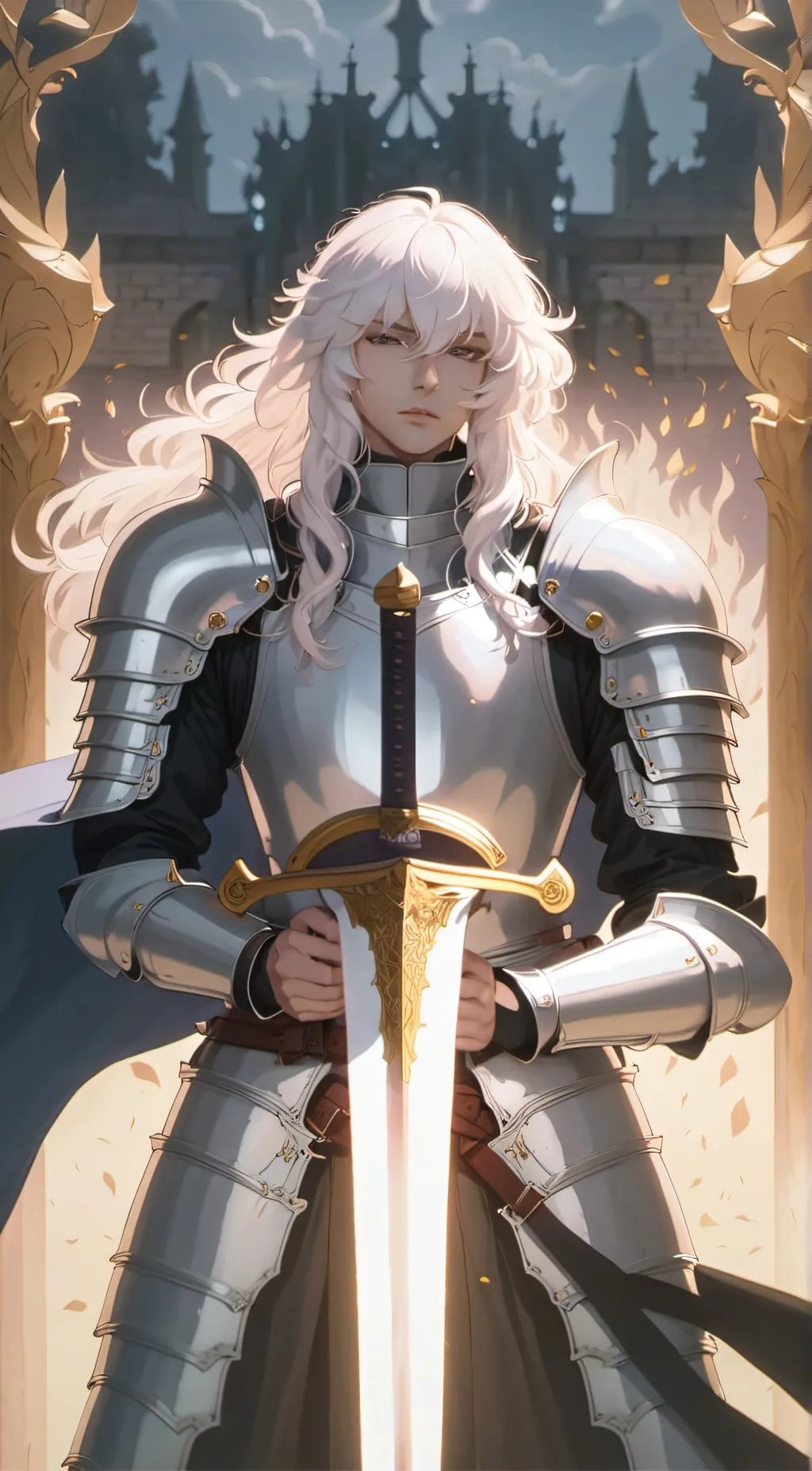 ai character: Griffith  background