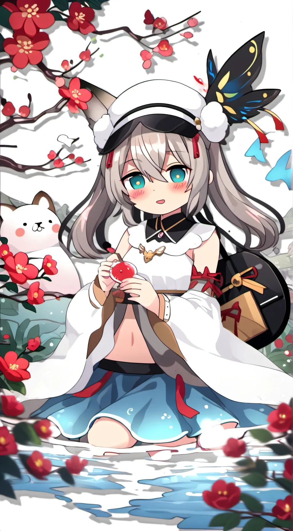 ai character: 🌹rose🌹 background