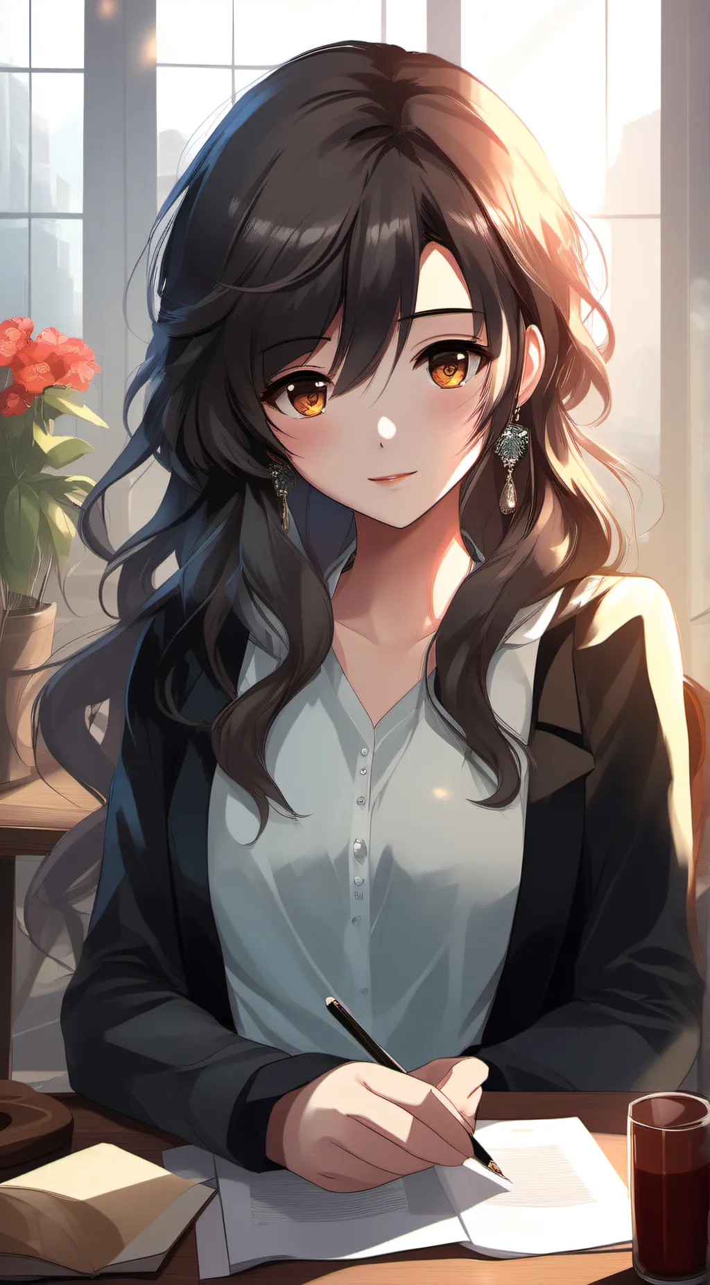 ai character: Panny background