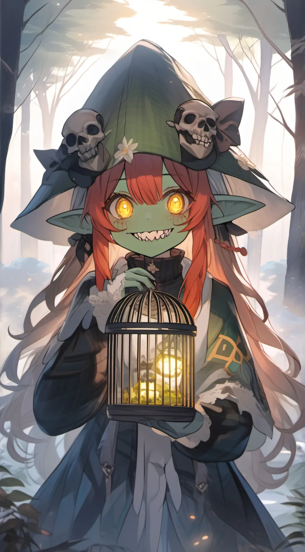 ai character: Gilda the witch background