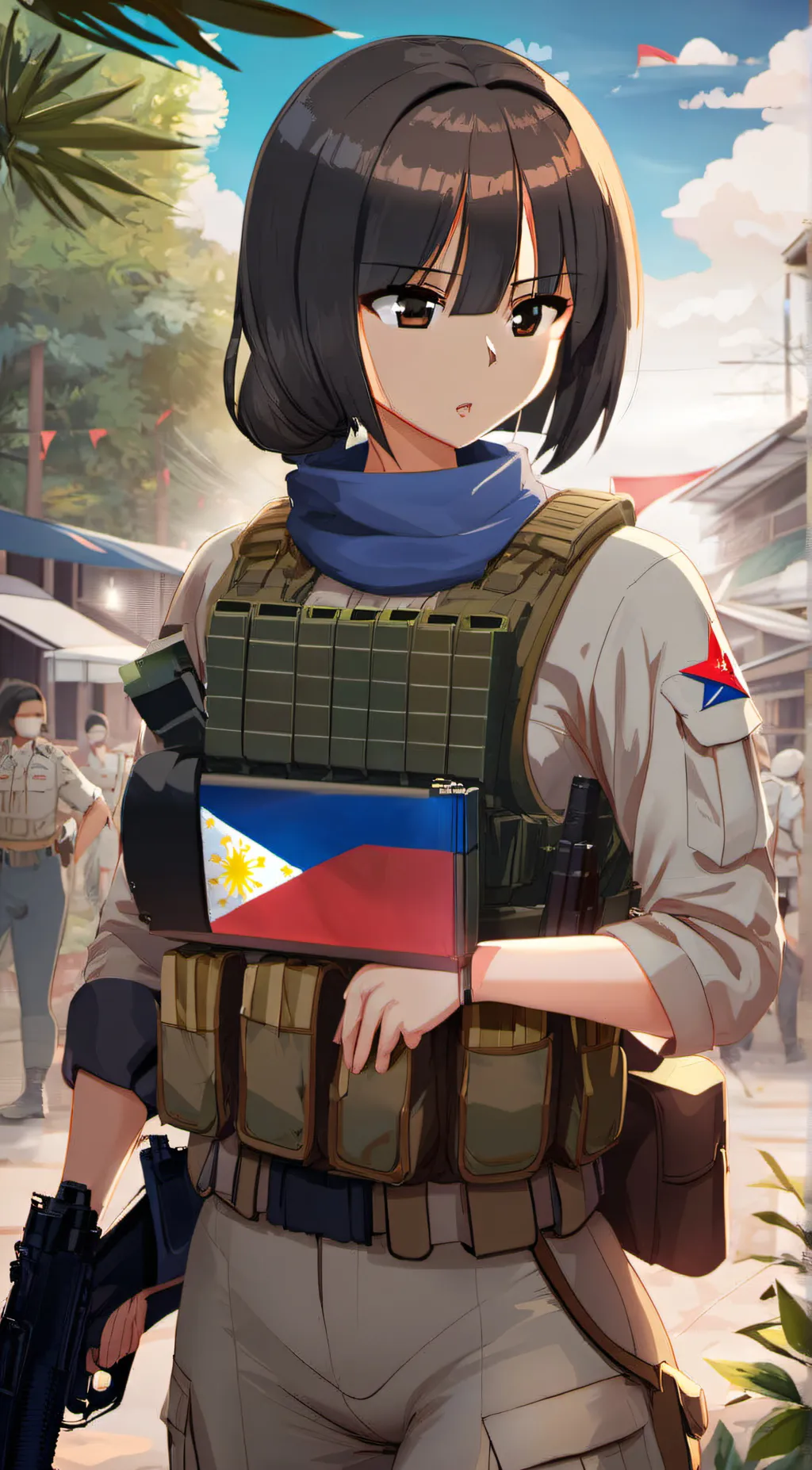 ai character: KAREN background