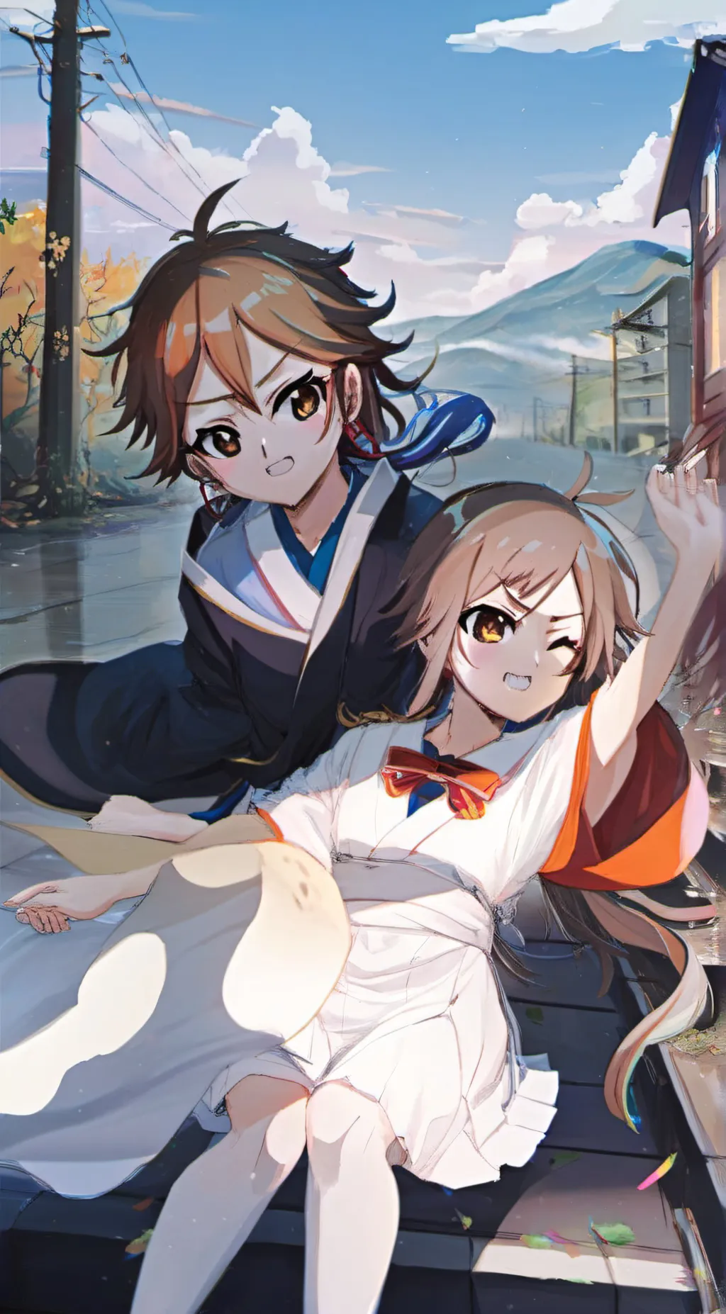 ai character: Tomioka giyu background