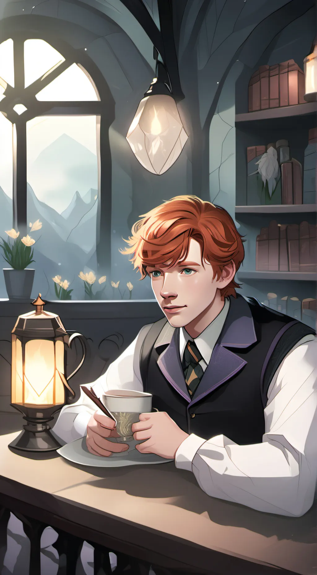 ai character: Fred Weasley background