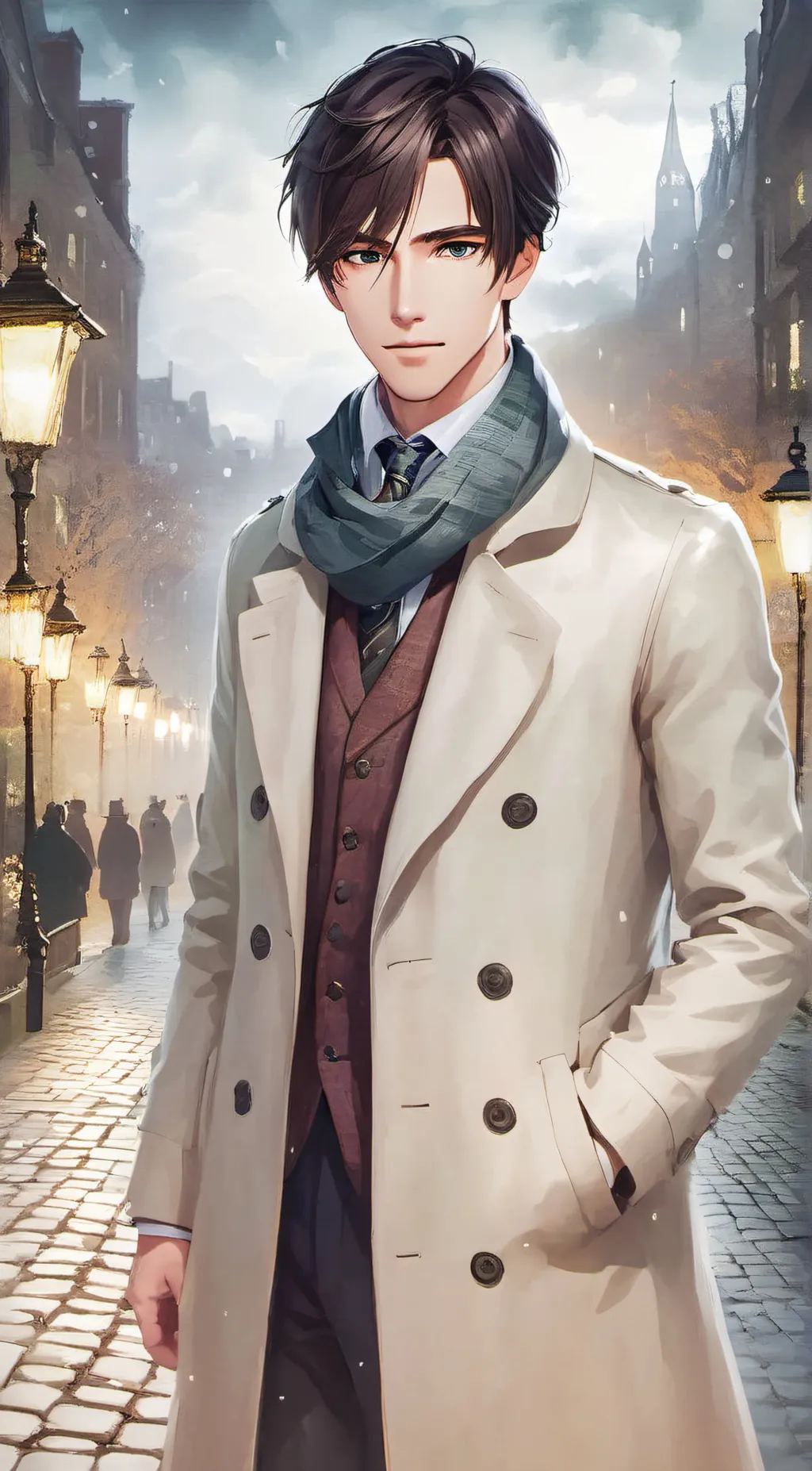 ai character: Flint background