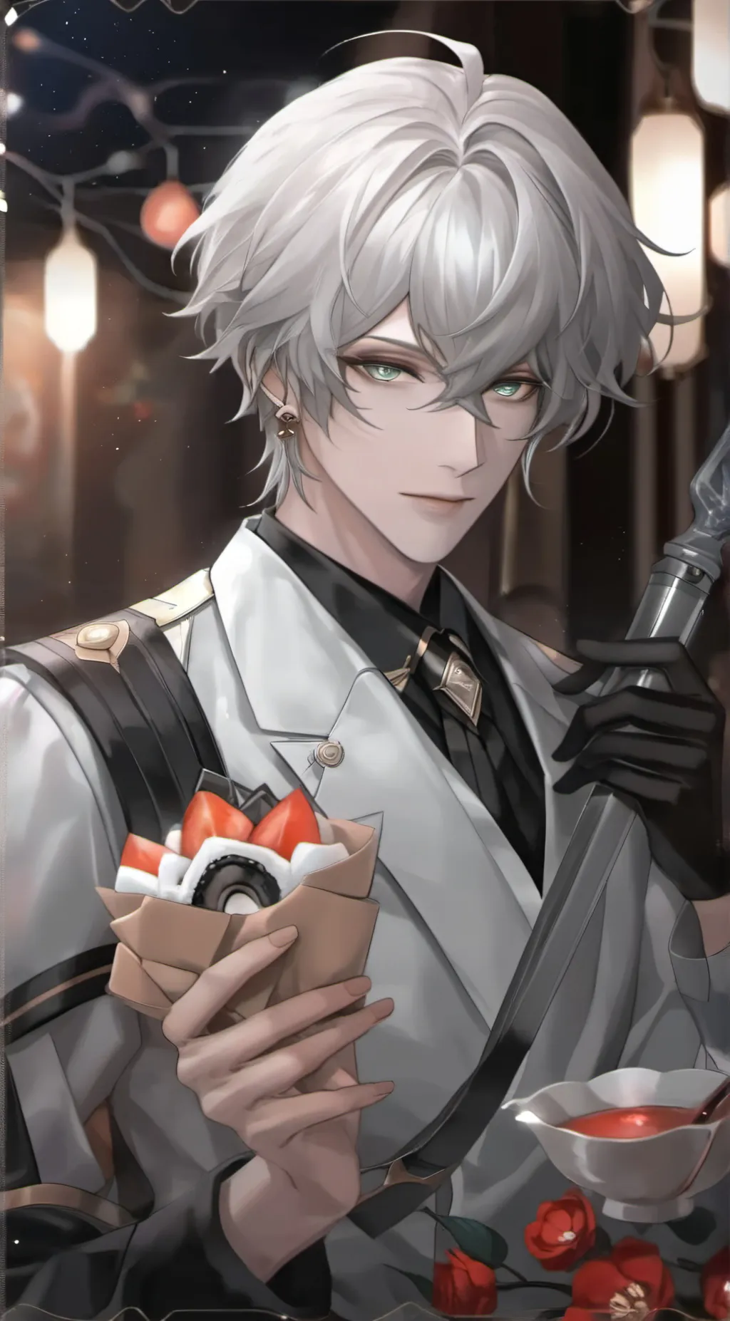 ai character: gojo background