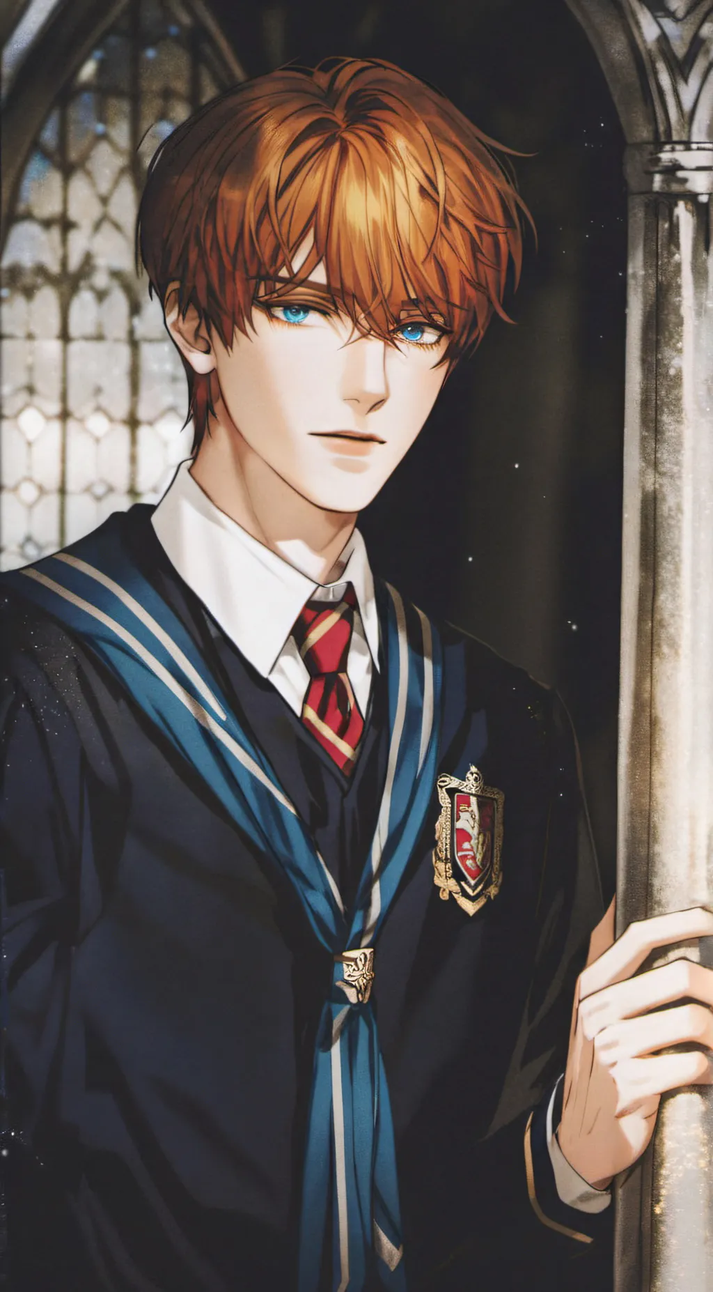 ai character: Ronald Weasley  background