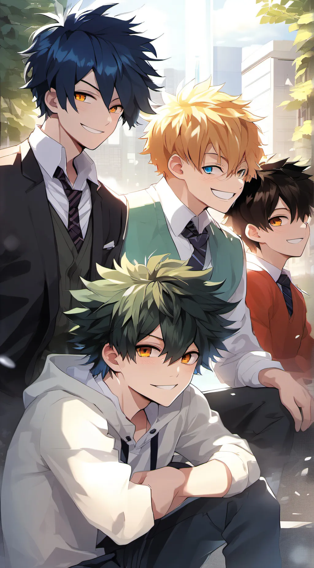 ai character: MHA background