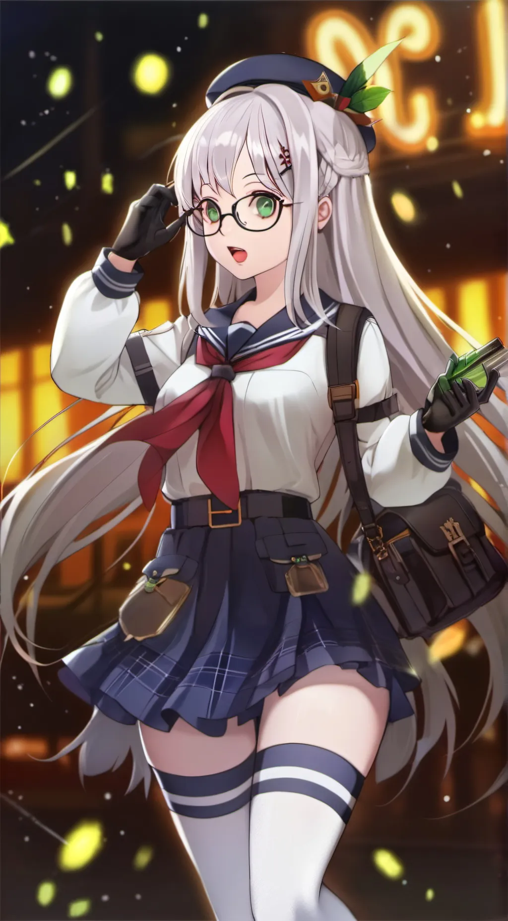 ai character: nero background